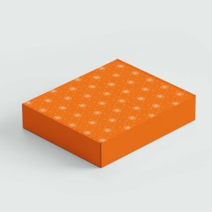 Festive Flair Orange Mailer Boxes