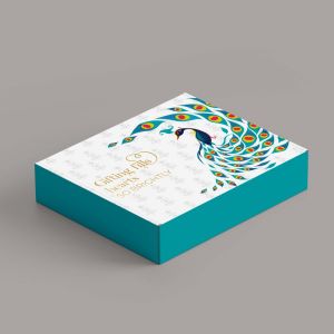 Peacock Majesty Mailer Boxes