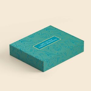 Turquoise Celebration Mailer Boxes